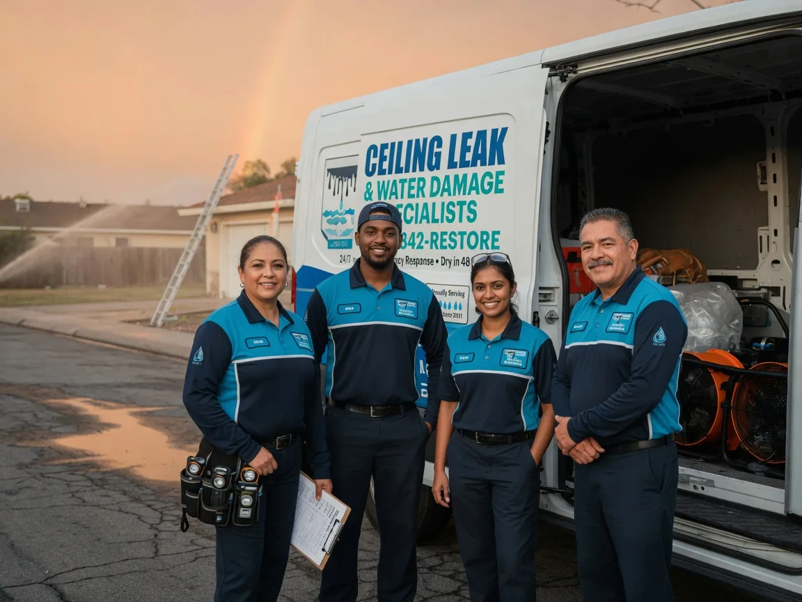 Ceiling Leak Cleanup company in Leakesville, MS