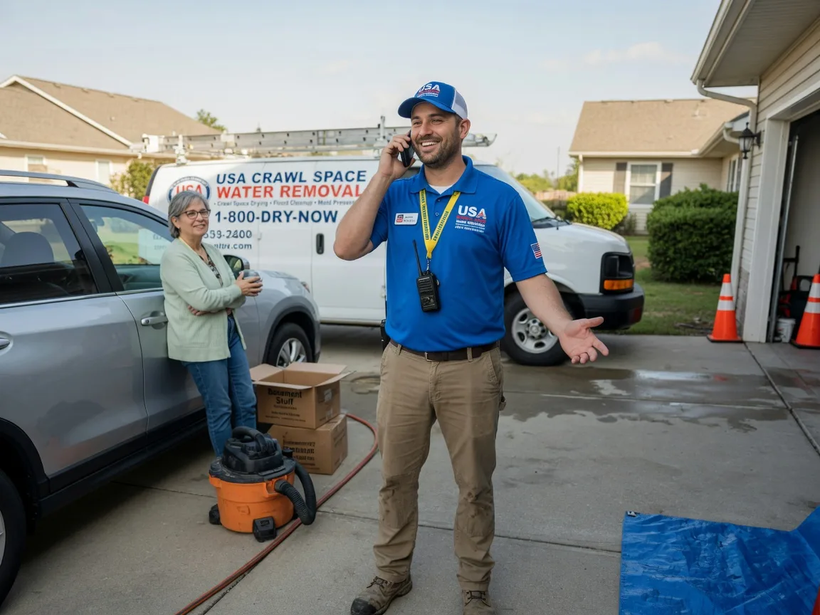 Crawl Space Water Removal Leakesville, MS FAQs